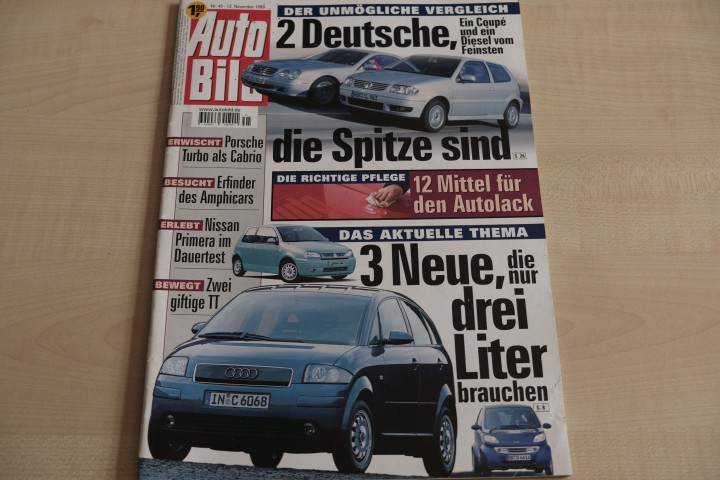 Deckblatt Auto Bild (45/1999)